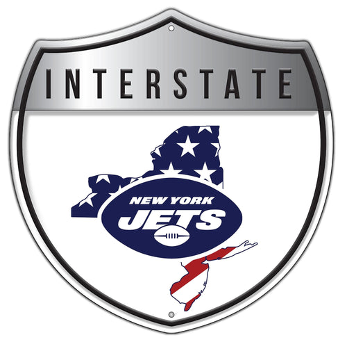 New York Jets 2006-Patriotic interstate sign