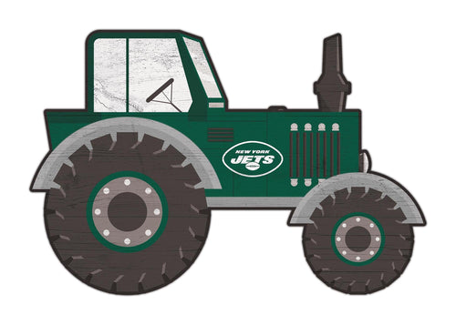 New York Jets 2007-12" Tractor Cutout