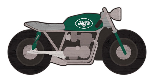 New York Jets 2008-12" Motorcycle Cutout