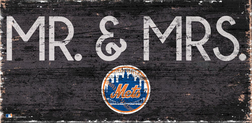 New York Mets 0732-Mr. and Mrs. 6x12