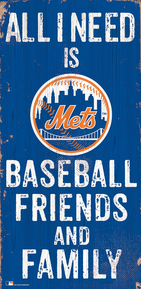 New York Mets 0738-Friends and Family 6x12