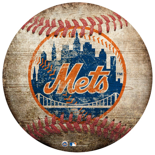 New York Mets 0911-12 inch Ball with logo
