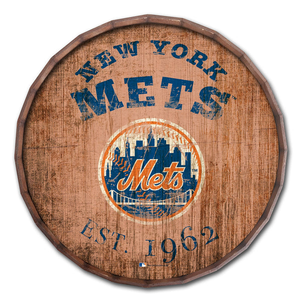 New York Mets 0938-Est date barrel top 16"