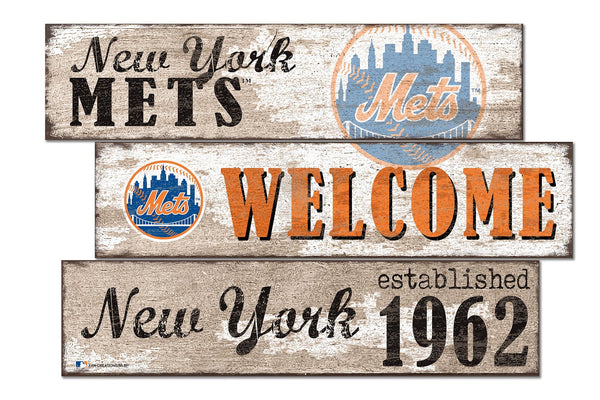 New York Mets 1027-Welcome 3 Plank