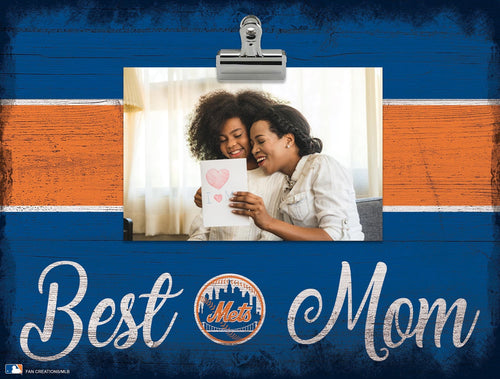 New York Mets 2017-Best Mom Clip Frame