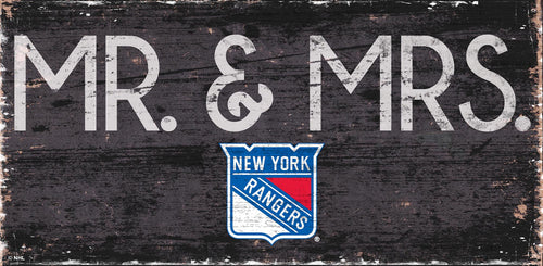 New York Rangers 0732-Mr. and Mrs. 6x12