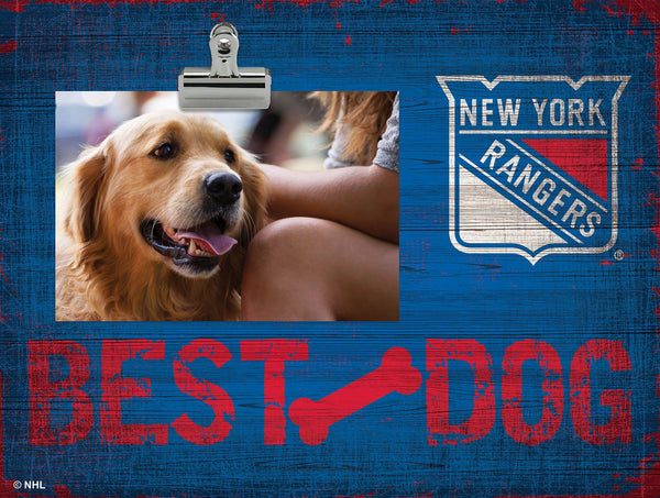 New York Rangers 0849-Best Dog Clip Frame