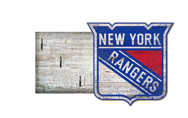 New York Rangers 0878-Key Holder 6x12
