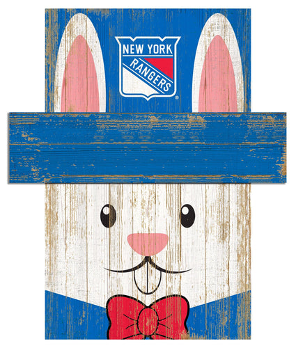 New York Rangers 0918-Easter Bunny Head