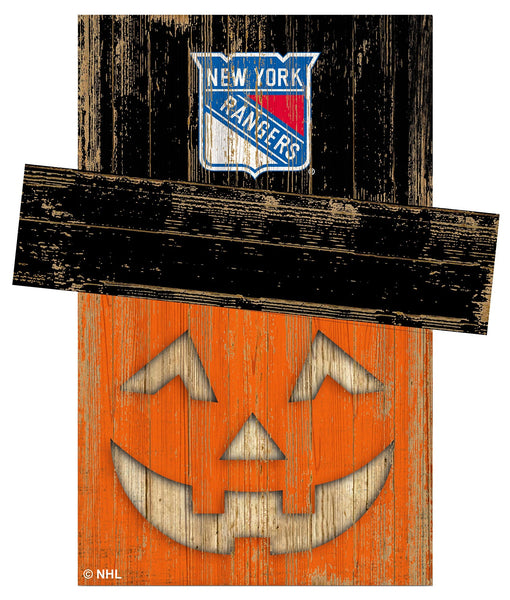 New York Rangers 0923-Pumpkin Head