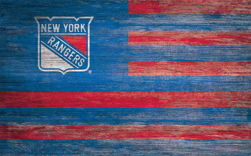 New York Rangers 0940-Flag 11x19