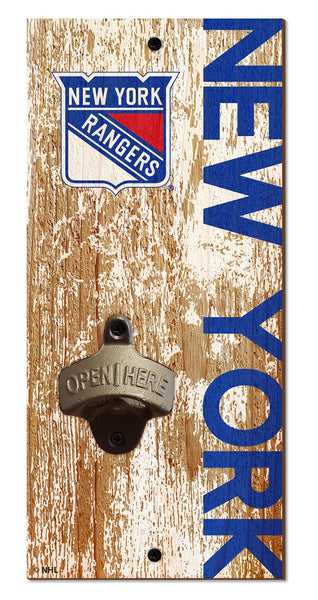 New York Rangers 0979-Bottle Opener 6x12