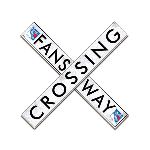 New York Rangers 0982-Team Crossing - 24"