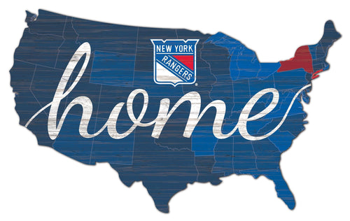 New York Rangers 2026-USA Home cutout