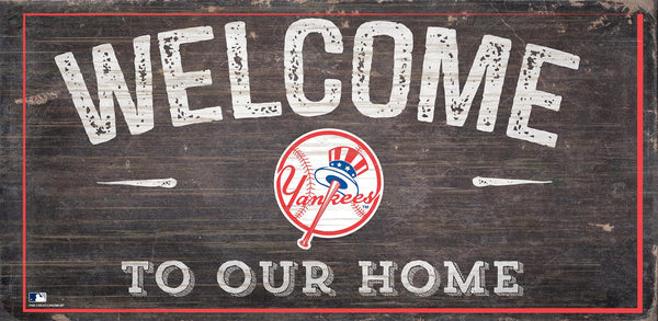 New York Yankees 0654-Welcome 6x12