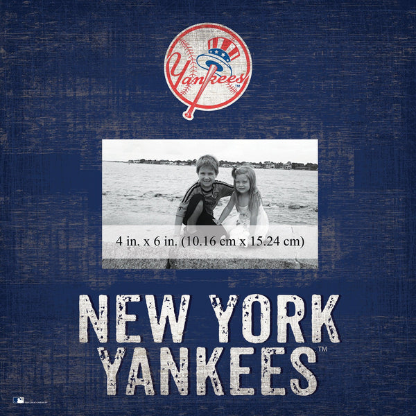 New York Yankees 0739-Team Name 10x10 Frame