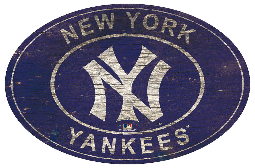 New York Yankees 0801-46in Heritage Logo Oval
