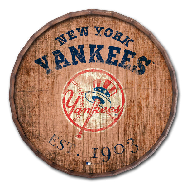New York Yankees 0938-Est date barrel top 16"