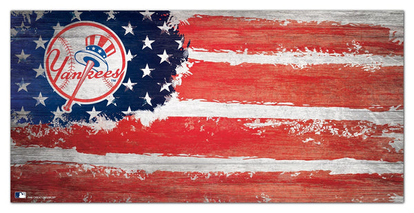 New York Yankees 1007-Flag 6x12