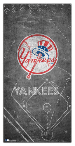 New York Yankees 1035-Chalk Playbook 6x12