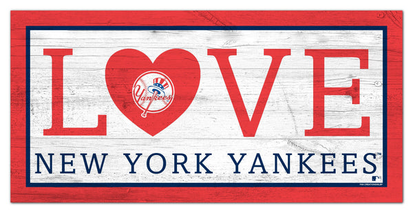 New York Yankees 1066-Love 6x12