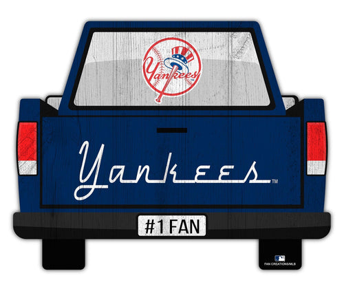 New York Yankees 2014-12" Truck back cutout