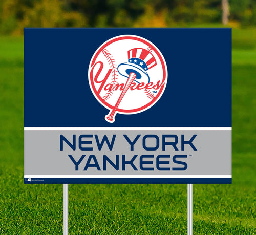 New York Yankees 2032-18X24 Team Name Yard Sign