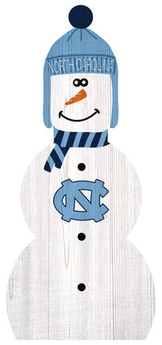 North Carolina Tar Heels 0926-Snowman 33in Leaner