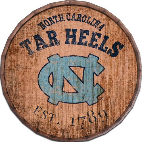 North Carolina Tar Heels 0938-Est date barrel top 16"