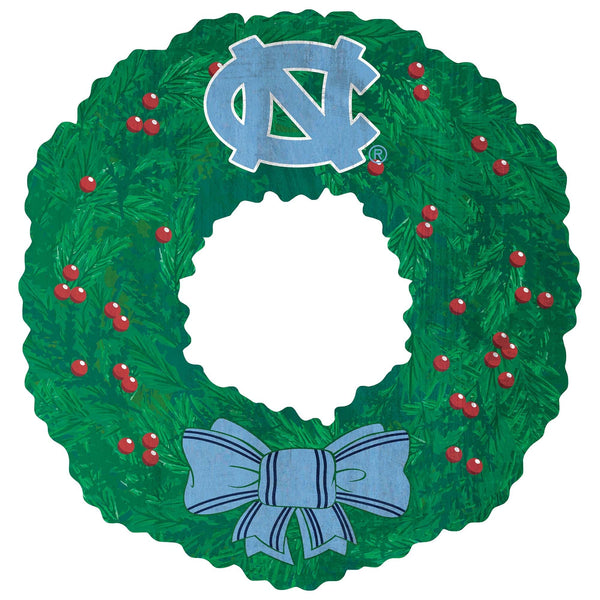 North Carolina Tar Heels 1048-Team Wreath 16in