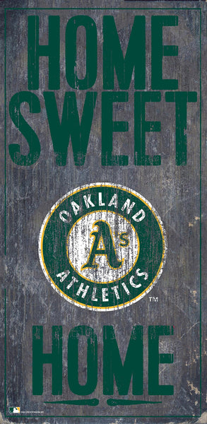 Oakland Athletics 0653-Home Sweet Home 6x12