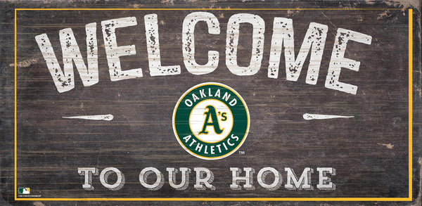 Oakland Athletics 0654-Welcome 6x12
