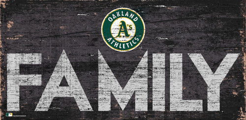 Oakland Athletics 0731-Family 6x12