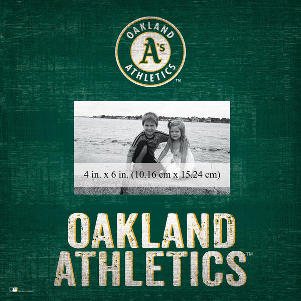 Oakland Athletics 0739-Team Name 10x10 Frame