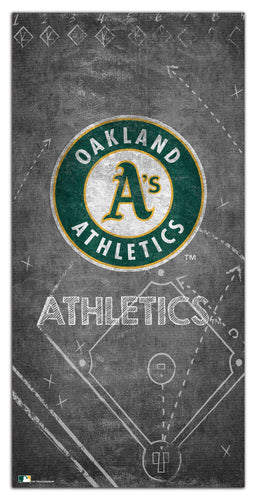 Oakland Athletics 1035-Chalk Playbook 6x12