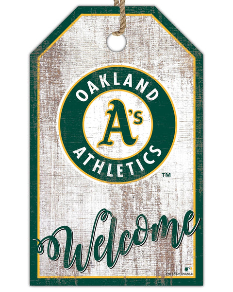 Oakland Athletics 2012-11X19 Welcome tag