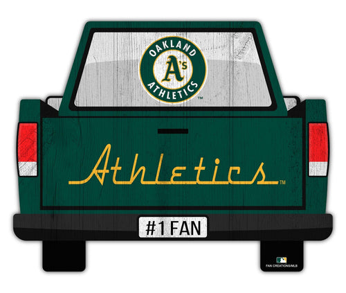 Oakland Athletics 2014-12" Truck back cutout