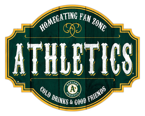 Oakland Athletics 2015-Homegating Tavern Sign - 12"