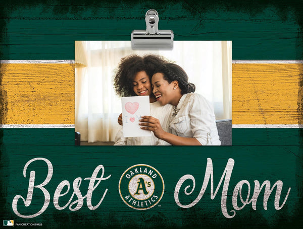 Oakland Athletics 2017-Best Mom Clip Frame