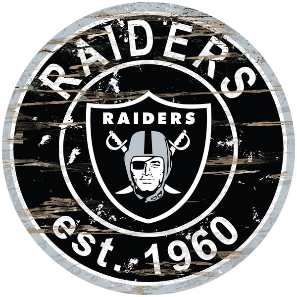 Oakland Raiders 0659-Established Date Round