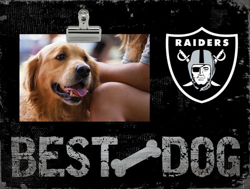 Oakland Raiders 0849-Best Dog Clip Frame