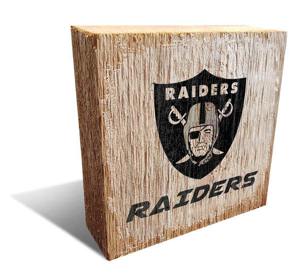 Oakland Raiders 0907-Team Logo Block