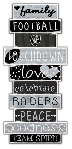 Oakland Raiders 0928-Celebrations Stack 24in