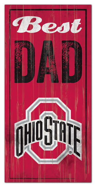 Ohio State Buckeyes 0632-Best Dad 6x12