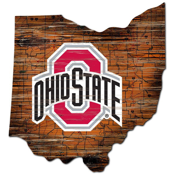 Ohio State Buckeyes 0728-24in Distressed State