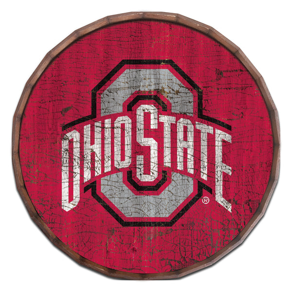 Ohio State Buckeyes 0939-Cracked Color Barrel Top 16"