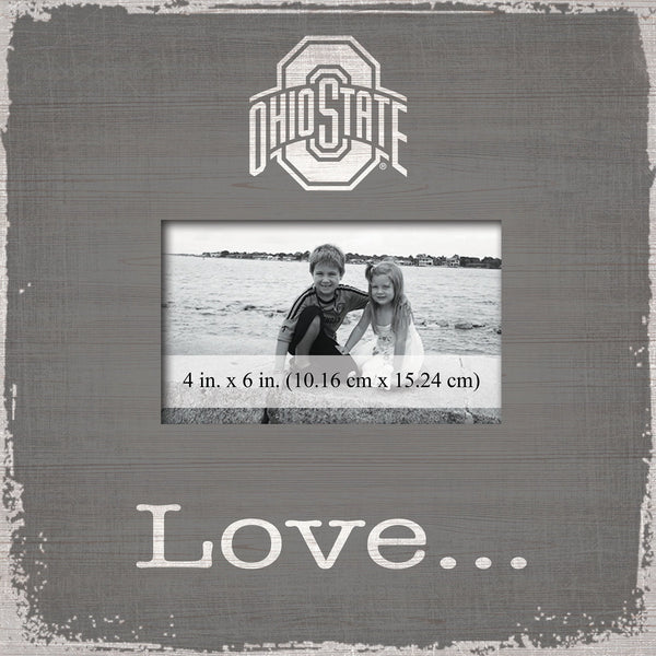 Ohio State Buckeyes 0942-Love Frame