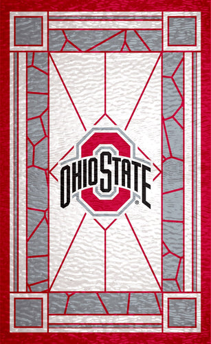 Ohio State Buckeyes 1017-Stained Glass