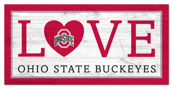 Ohio State Buckeyes 1066-Love 6x12