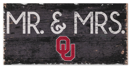 Oklahoma Sooners 0732-Mr. and Mrs. 6x12